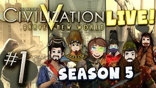 Civ 5 Live - Part 1: Something Disastrous