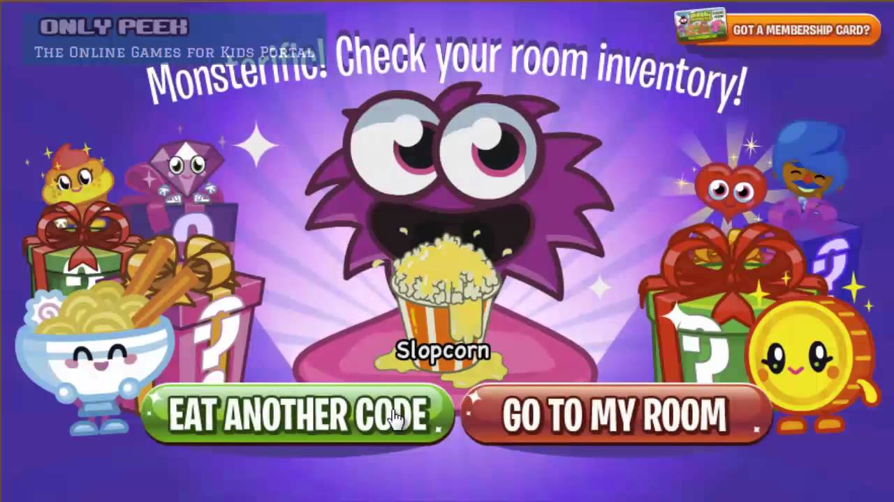 Moshi Monsters Secret Codes for Free Rox and Items June 2013 - YouTube