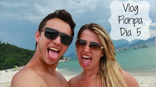 Vlog Floripa: Dia 5 - Praia e Ilha do Campeche