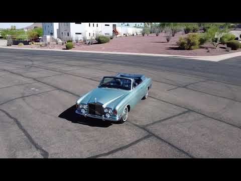 video 1969 Rolls-Royce Silver Shadow Mulliner Park Ward DHC