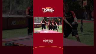 Teqball challenge pt.2! ⚽️⚔️ #asroma #football #teqball