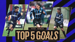 BAGGIO, ZAMORANO E... 🤯🖤💙??? | INTER HISTORY | TOP 5 GOALS vs VENEZ⚽A ?