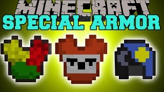 Minecraft: SPECIAL ARMOR (TONS OF UNIQUE ARMOR & ABILITIES!) Mod Showcase