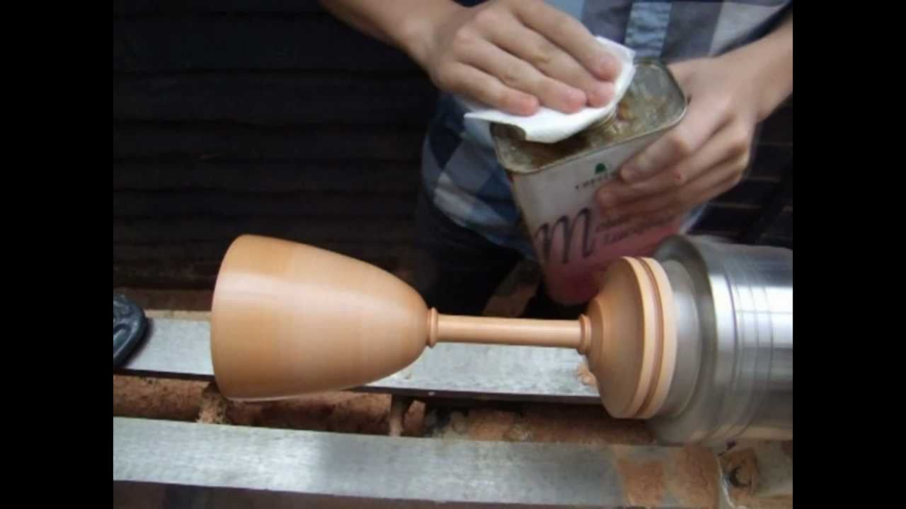Woodturning Projects - Turning a Wooden Goblet - YouTube