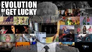 CLIP Evolution of Get Lucky [Daft Punk Chronologic Cover]