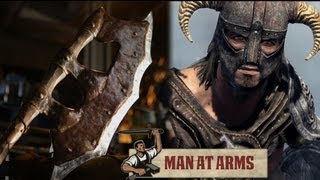 Orcish Battleaxe (Skyrim) - MAN AT ARMS