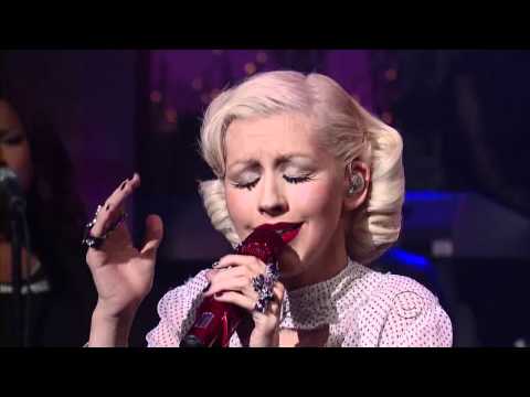 Christina Aguilera - You Lost Me [Live David Letterman] HD - YouTube