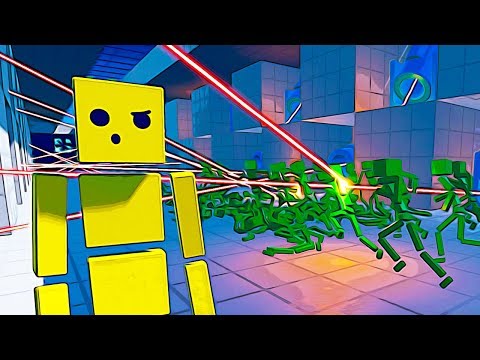 EVIL GENIUS Makes a Laser Tunnel Obstacle Course of DOOM - Fun with Ragdolls Gameplay