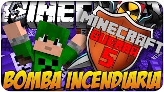 BOMBA INCENDIARIA - MINECRAFT GUERRA ( DROPS )