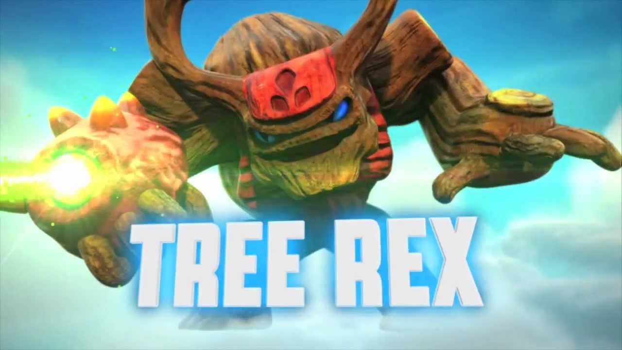 Tree+Rex+Skylander Meet the Skylanders - Tree Rex "Be Afraid Of the Bark!" Official ...