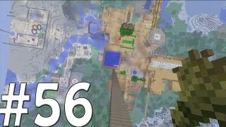 Minecraft Xbox - Sky Island Challenge - Big Diving Board!! [56]