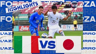 Highlights: Italia-Giappone 1-1 - Under 21 (26 settembre 2022)