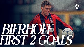 𝑩𝒊𝒆𝒓𝒉𝒐𝒇𝒇????????'s First Two Goals in Rossonero | AC Milan 3-0 Bologna | Full Match | Serie A 98/99