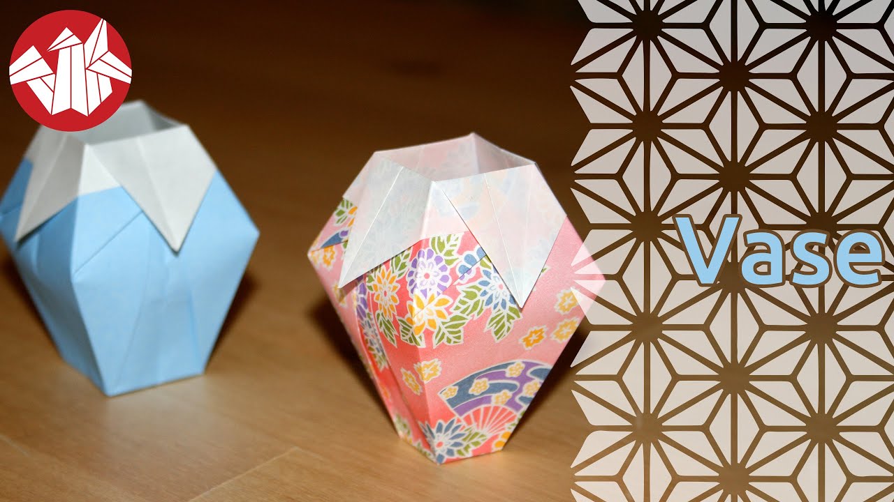 Origami Vase YouTube