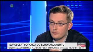 R. Winnicki: Tusk i Kaczyński to ta sama banda (Dziś wieczorem TVP Info, 16.04.2014)