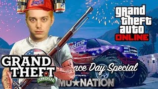 4TH OF JULY MONSTER TRUCKIN' (Grand Theft Smosh)