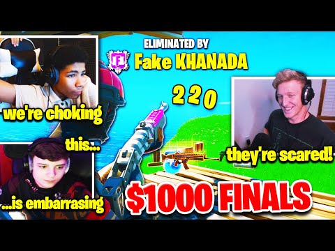 CLIX & UNKNOWN *NERVOUS* in $1,000 BOX FIGHT TOURNAMENT FINALS! (Fortnite)