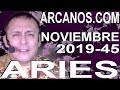 Video Horscopo Semanal ARIES  del 3 al 9 Noviembre 2019 (Semana 2019-45) (Lectura del Tarot)