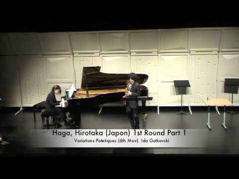 Haga, Hirotaka (Japon) 1st Round Part 1