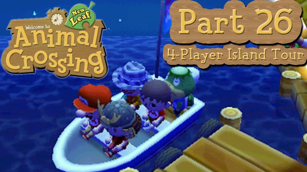 Animal Crossing New Leaf Part 26 4Player Tortimer