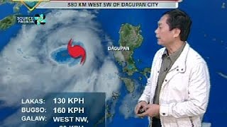 UH: Typhoon Glenda, patuloy ang paggalaw papalayo ng bansa