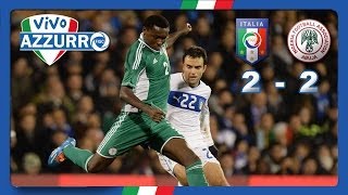 Highlights: Italia-Nigeria 2-2 (18 novembre 2013)