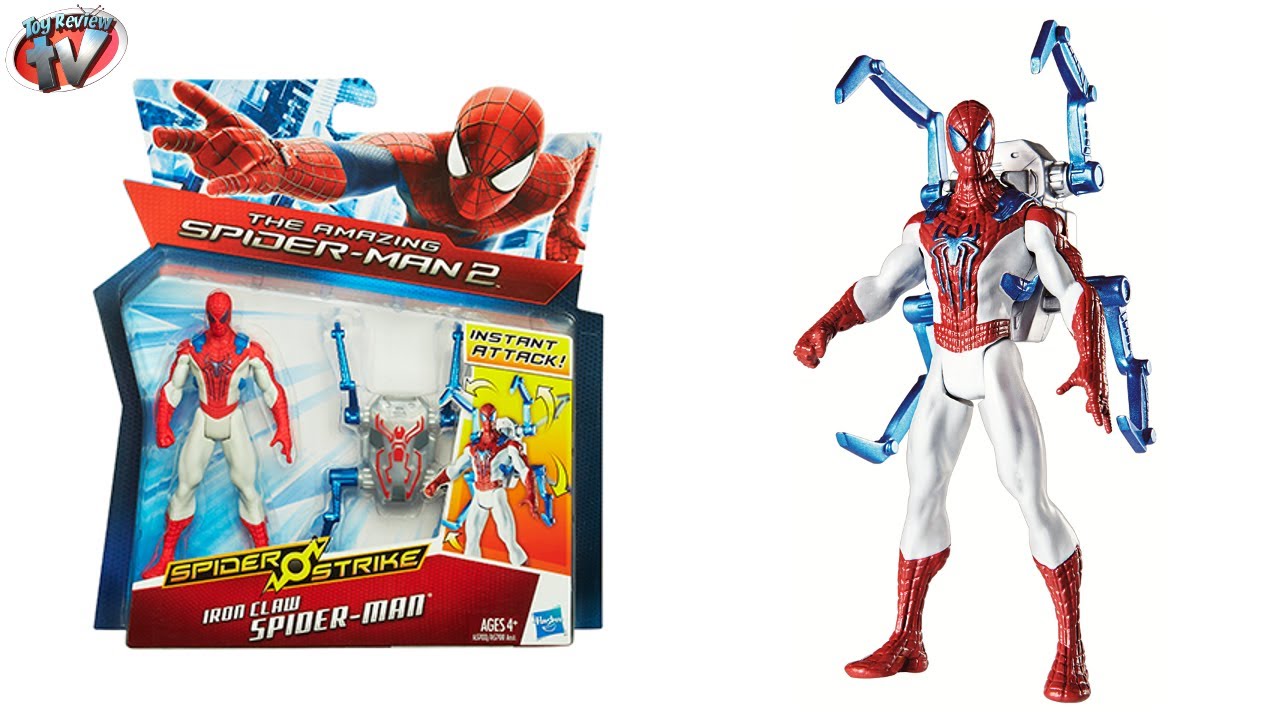 The Amazing Spider-Man 2: Iron Claw Figure Toy Review, Hasbro - YouTube