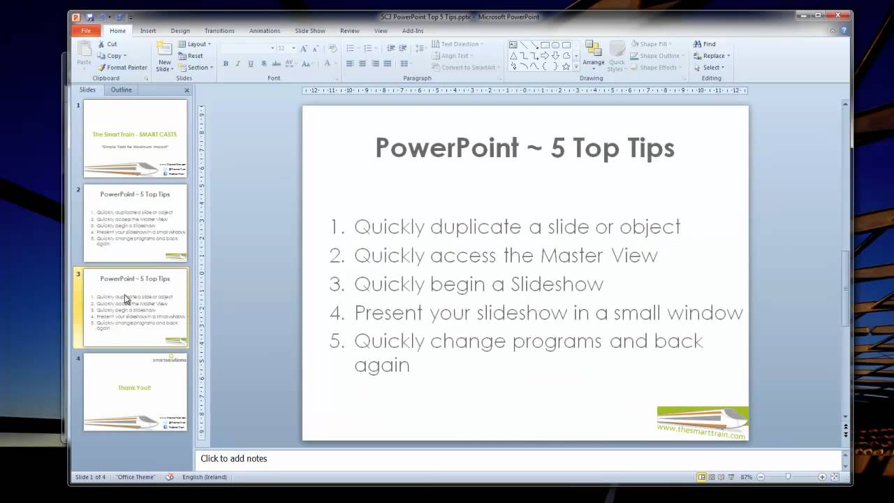 what video format is best for powerpoint