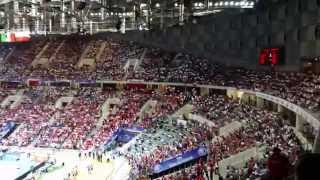 Polska - Brazylia Liga Światowa @ Kraków Arena 20.06.2014