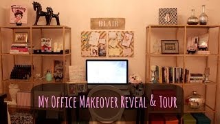 My Office Makeover Reveal and Tour