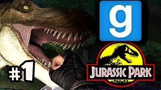 FALLOPIAN TUBE-OSAURUS  - Gmod Jurassic Park w/ Nova, Kevin & Immortal Ep.1