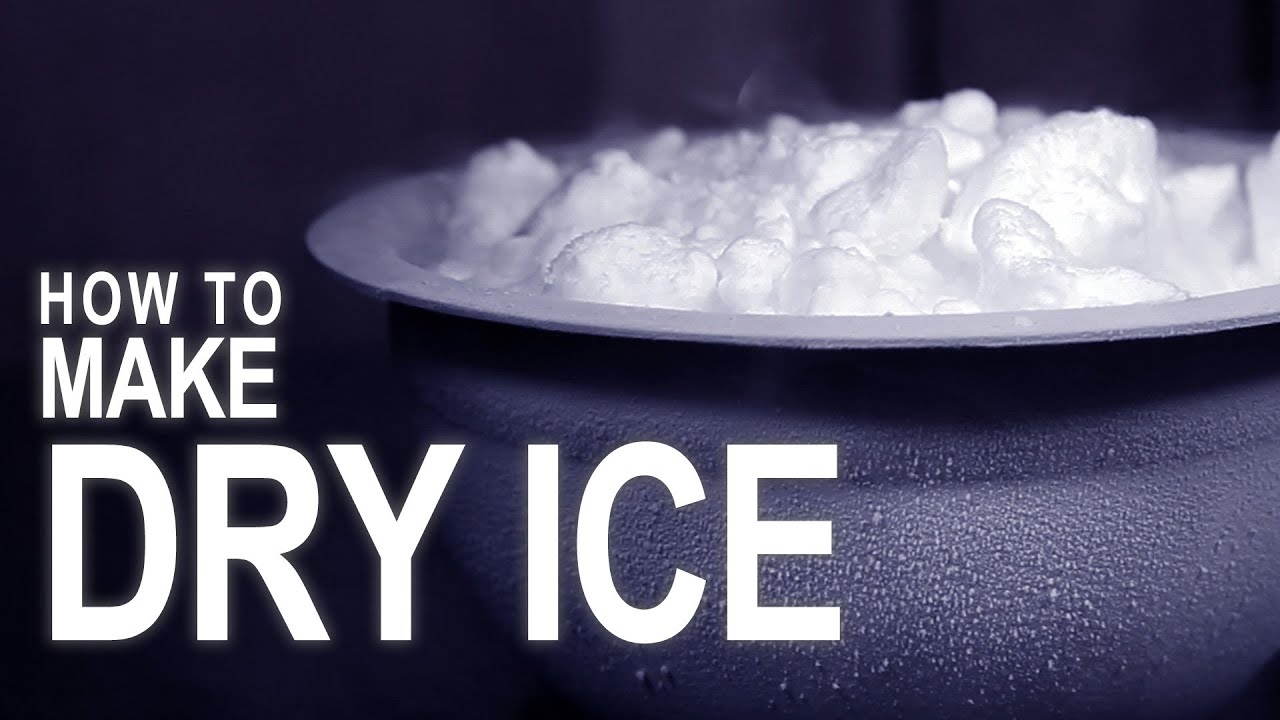 How to Make Dry Ice - With a Fire Extinguisher! - YouTube