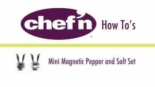 Chef'n Mini Salt n Pepperball - Magnetic (Set of 2) – The Seasoned Gourmet