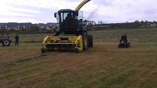 The Fastest Filled Trailer Of Silage In Clonakilty 2013