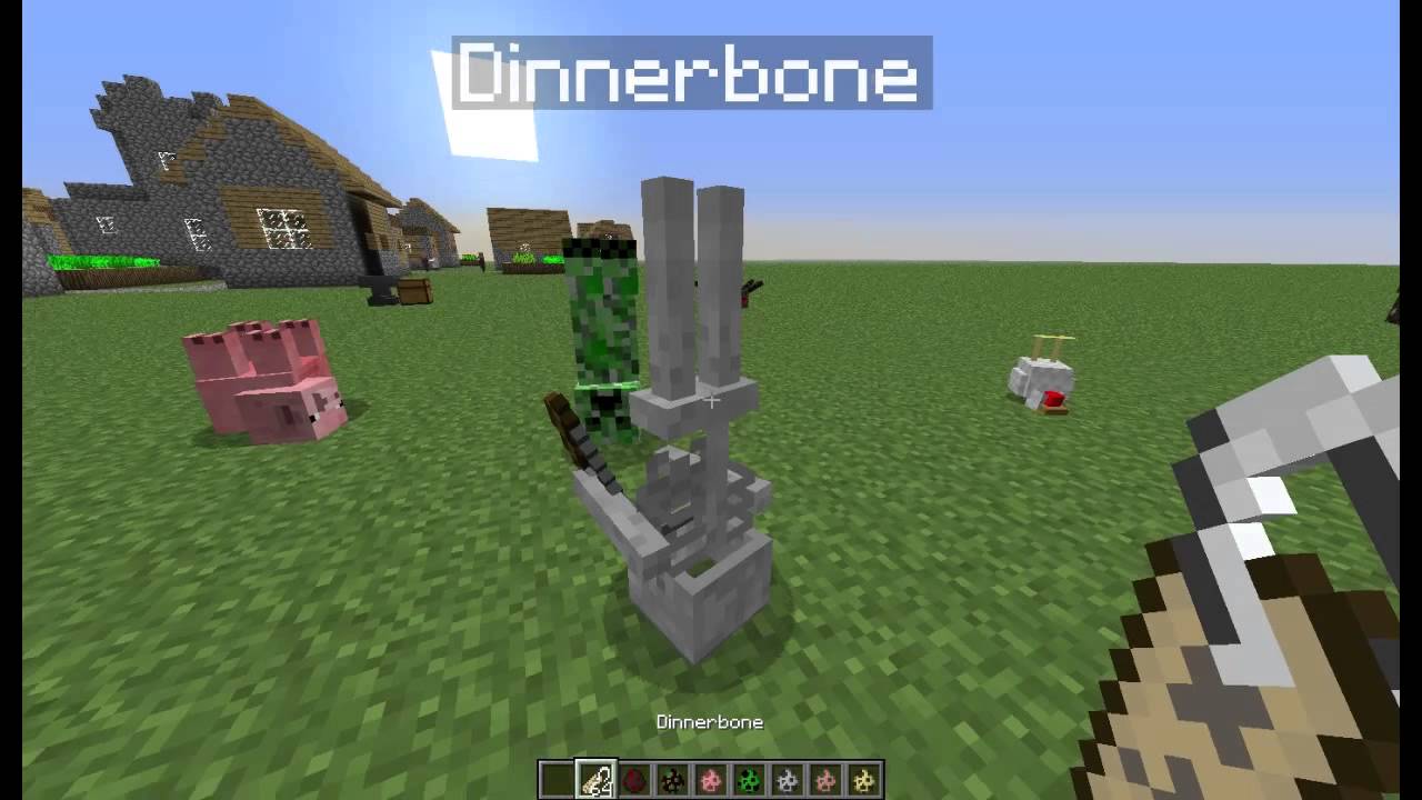 Dinnerbone Minecraft 1.6 Upside Down Animals!? YouTube