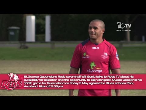 Will Genia RedsTV interview from Auckland | Super Rugby Video Highlights - Will Genia RedsTV intervi