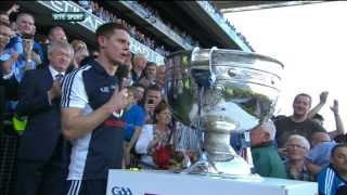 Stephen Cluxton winning captain's speech All-Ireland final 2013 | The Sunday Game Live