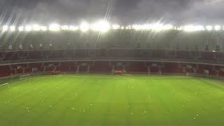 Sistema de iluminação do Beira-Rio passa por teste parcial