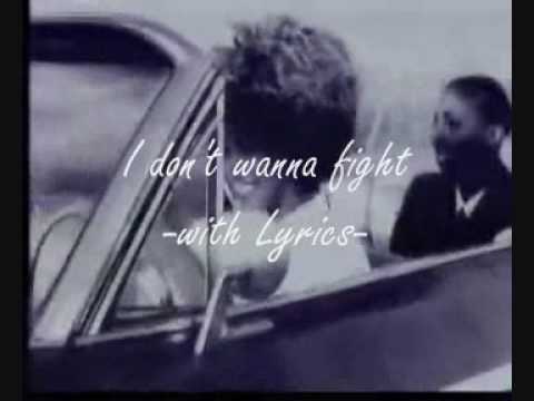 Tina Turner - I don't wanna fight (with Lyrics) - YouTube