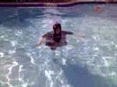 Cassie swimming!