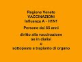 Vaccinazione virus pandemico A Vaccinazione virus pandemico A