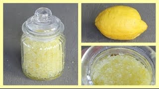 DIY citrusvruchten scrub