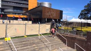 Mass break in at Future Music Festival Sydney 2014