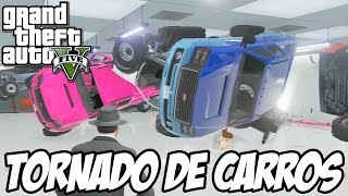 GTA V - TORNADO DE CARROS!! O BUG MAIS INSANO DO JOGO!