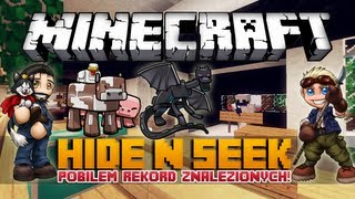 Minecraft Server: Hide N Seek - Pobiłem Rekord Znalezionych Ludzi! - Mini-Game #2