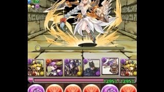 パズドラ【女神降臨！超地獄級】光リリスPT　ノーコン！攻略