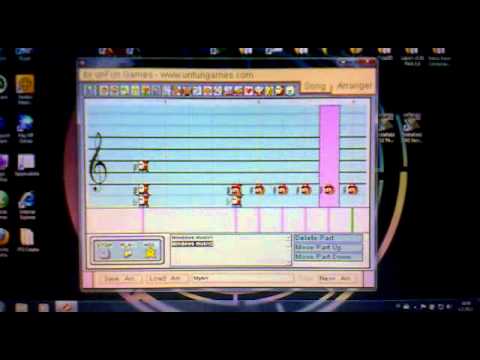 Windows music on Mario paint composer - YouTube