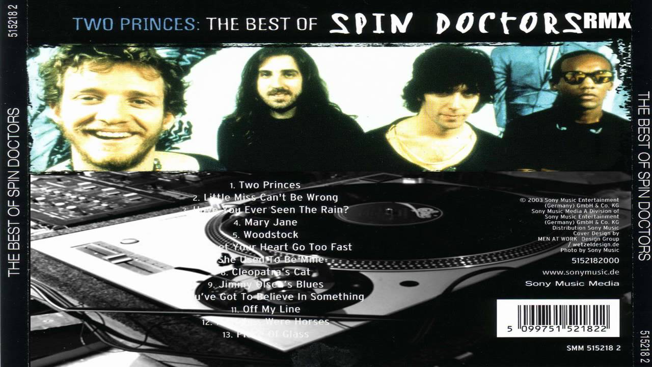Spin Doctors - Two Princes Lyrics AZLyricscom