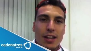 Luis Rivera, feliz con su bronce en el Mundial de Atletismo