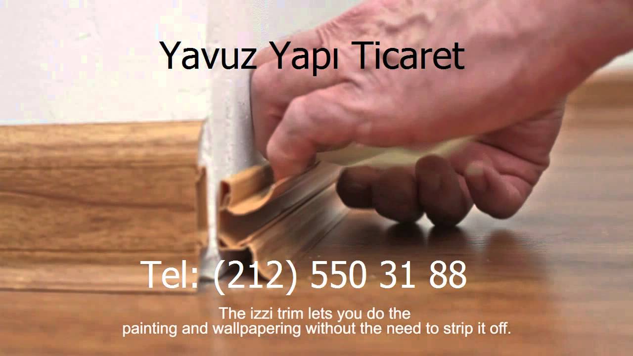 VOX İZZİ Kablo Kanallı PVC Süpürgelik Laminat Parke Süpürgelik